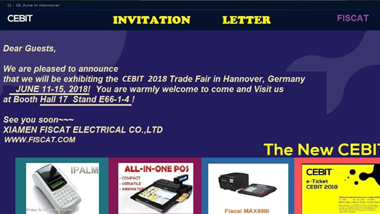 Panairi i ri i tregtisë i CEBIT 2018 në Hanover, Gjermani, nga 11 qershor deri në 15 qershor - Ju jeni të mirëpritur me nxehtësi në